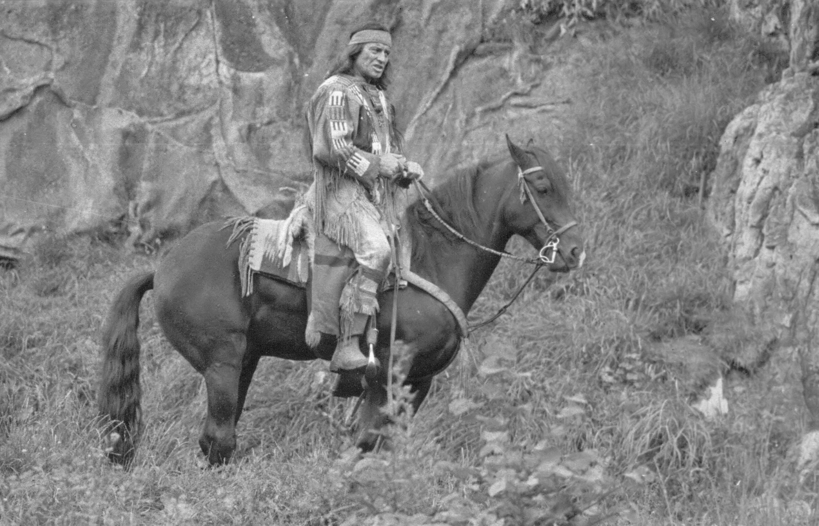 Piere Brice als Winnetou Karl May Festspiele Elspe 1