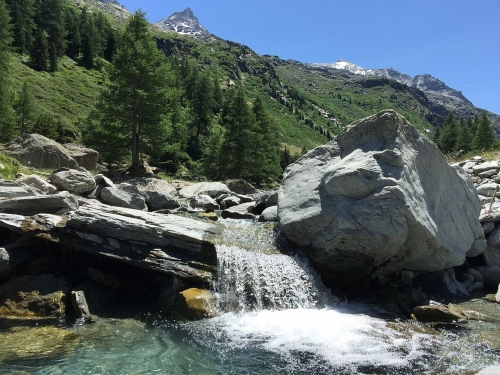 Torrent de haute montagne, Haute-Maurienne